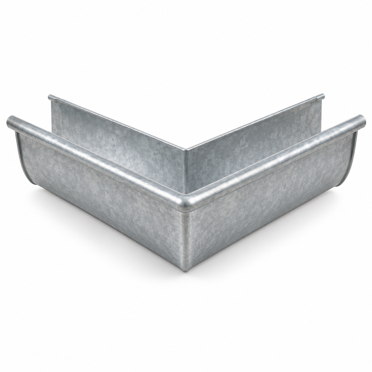External cast angle 90° 150 Quad Gutter High Front