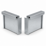 Stop ends (pair) SQUARELINE™