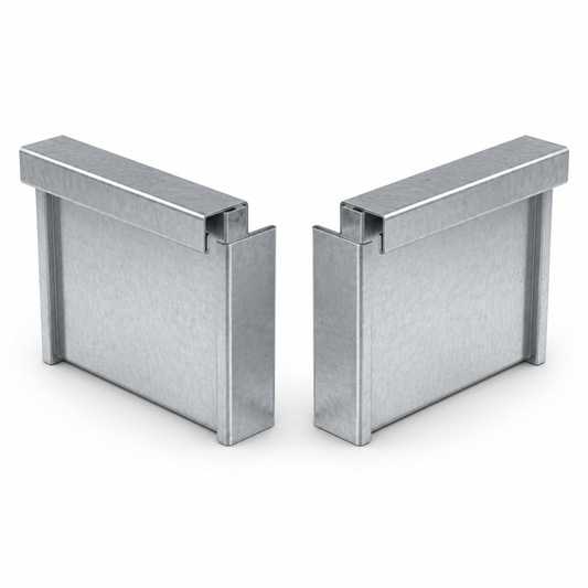 Stop ends (pair) SQUARELINE™