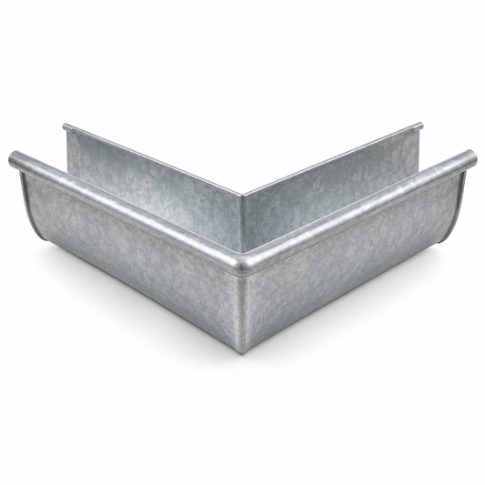 External cast angle 90° 150 Quad Gutter High Front