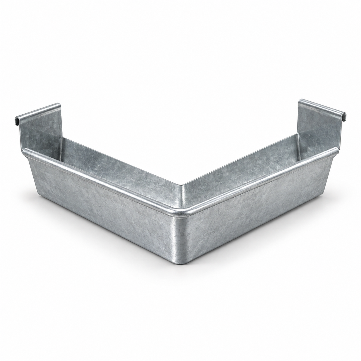 external 90° angle  Low Front Quad Gutter