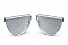Stop ends (pair)HALF ROUND®