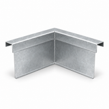 Internal 90° angle High Front Quad Gutter
