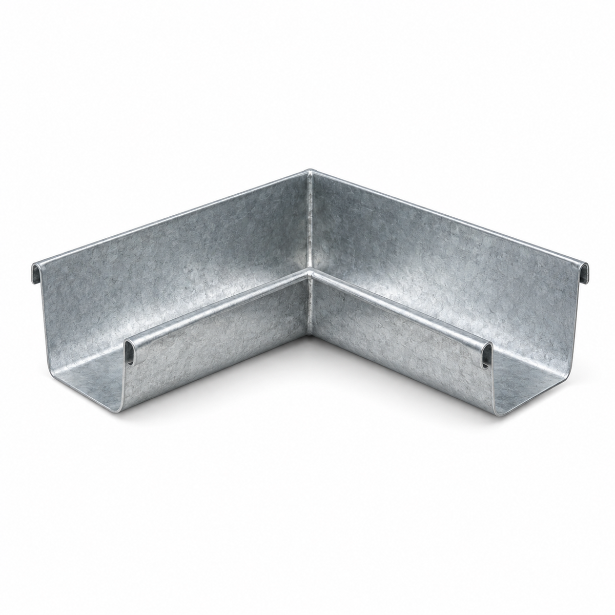Internal 90° angle Low Front Quad Gutter