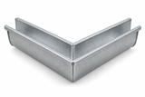 internal cast angle 90° 150 Quad Gutter Low Front