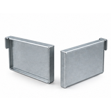 Stop ends (pair) 115 Quad Gutter