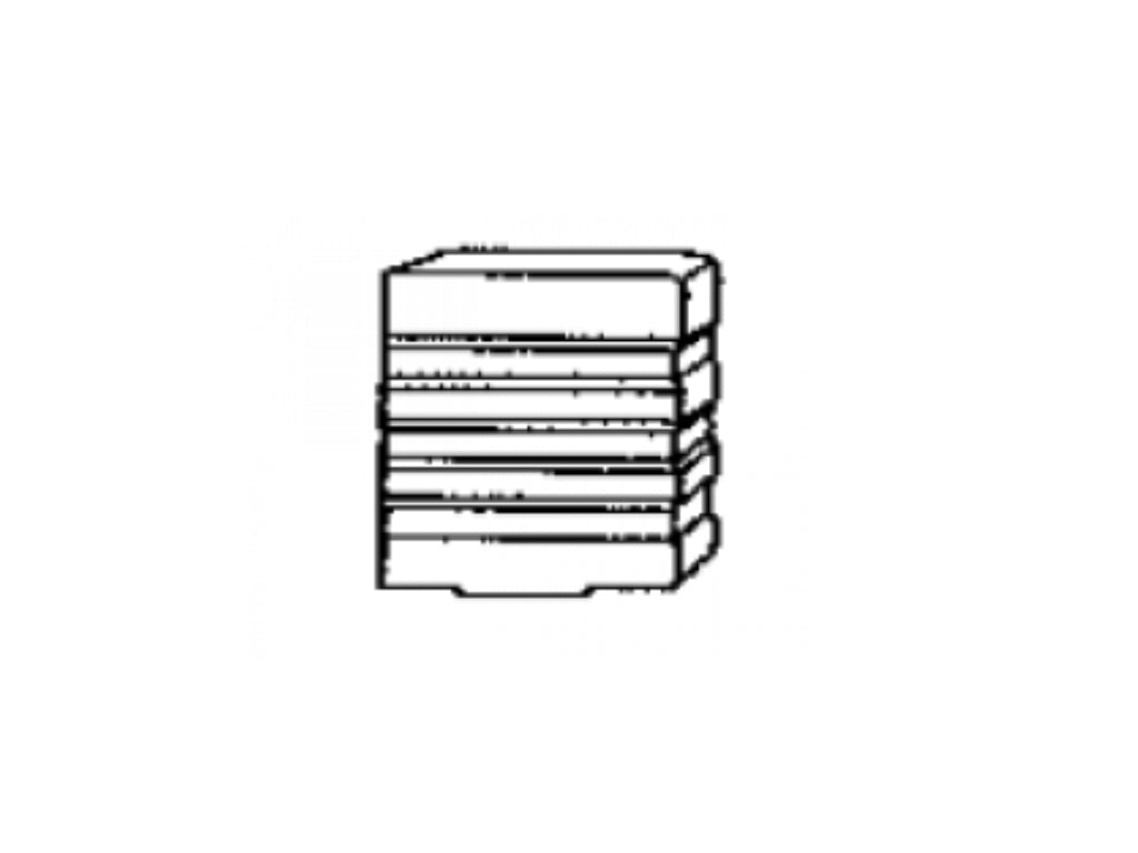 Fascia style stop end  plates (pair)