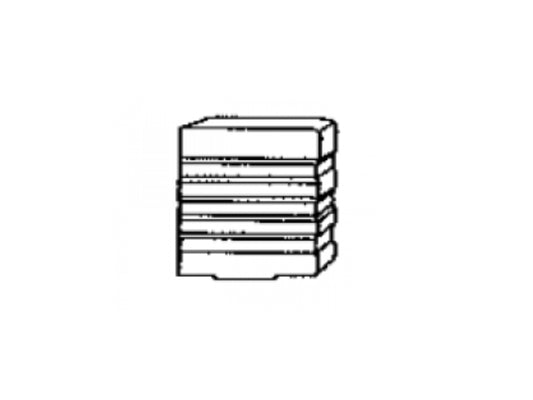 Fascia style stop end  plates (pair)